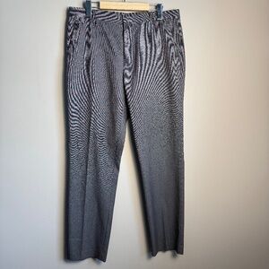 Perry Ellis Men's Flat Front Slim Fit Casual Dress Pant Gray Trouser Size‎ 32x32